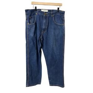 Rich kids Blue Relaxed Fit Jeans with Classic Style 38x34 streetwear
